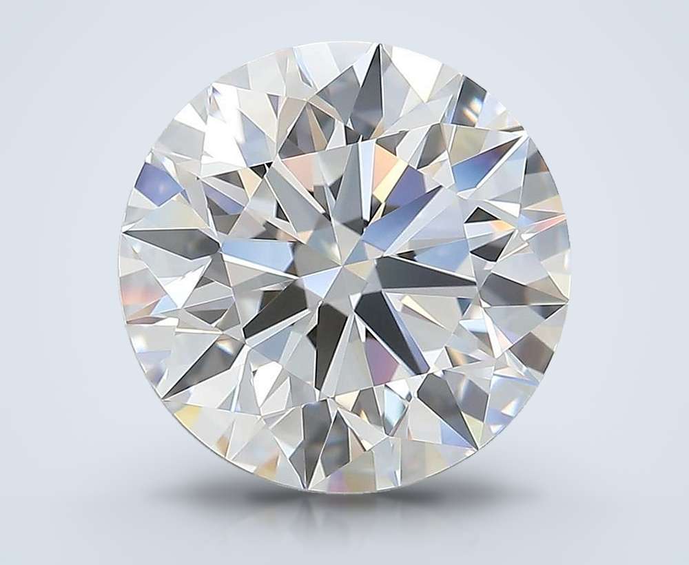 5.91 Carat Round Lab Diamond