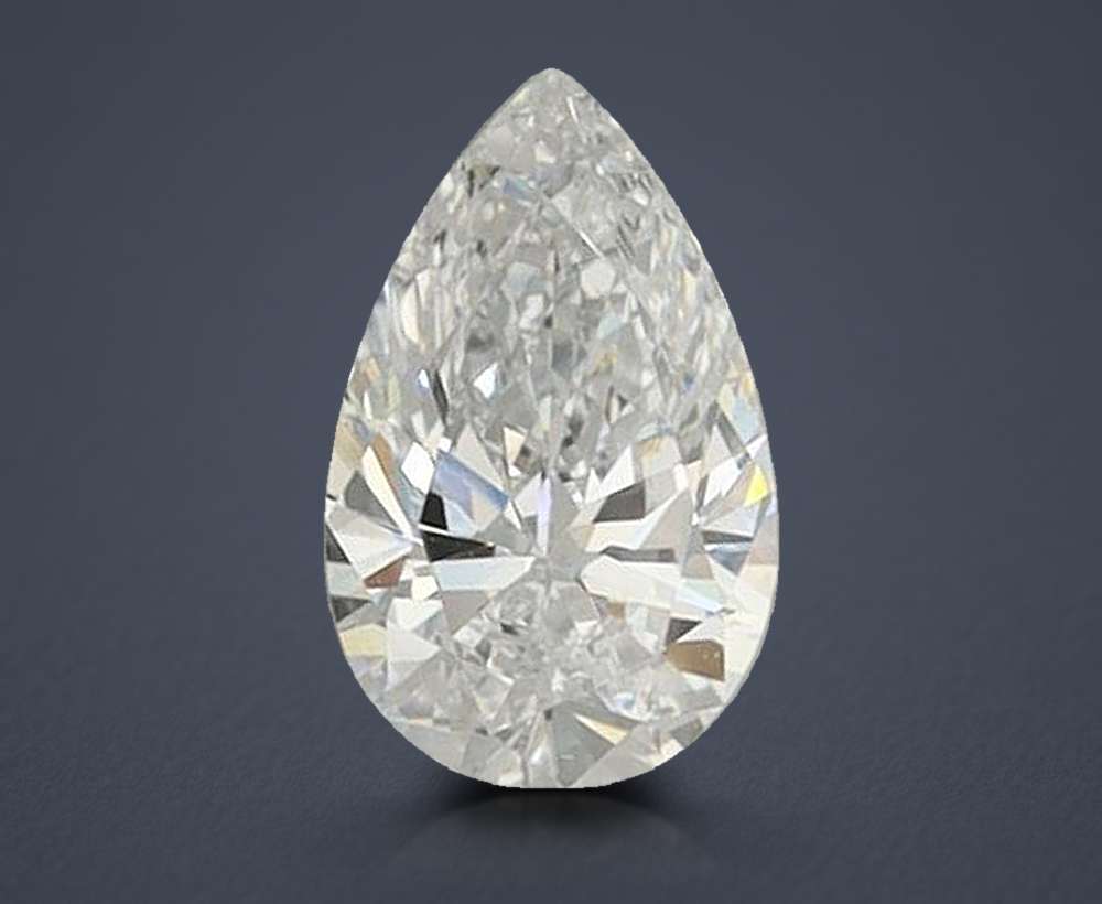 0.42 Carat Pear Lab Diamond
