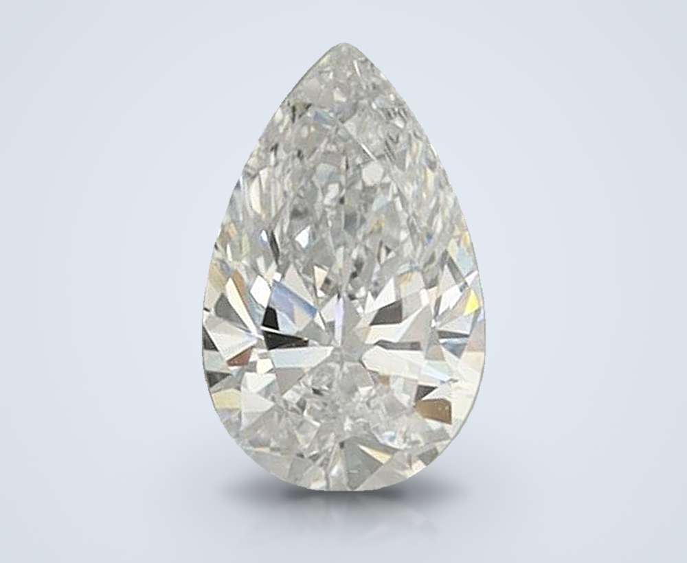 0.42 Carat Pear Lab Diamond