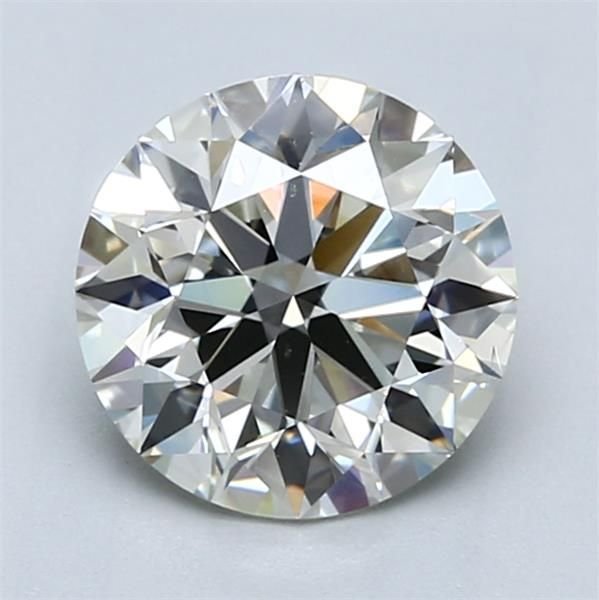 2.02ct J SI1 Excellent Cut Round Diamond