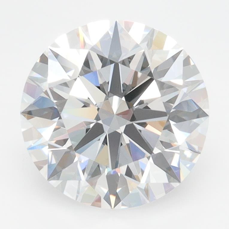 2.51ct D VVS1 Rare Carat Ideal Cut Round Lab Grown Diamond