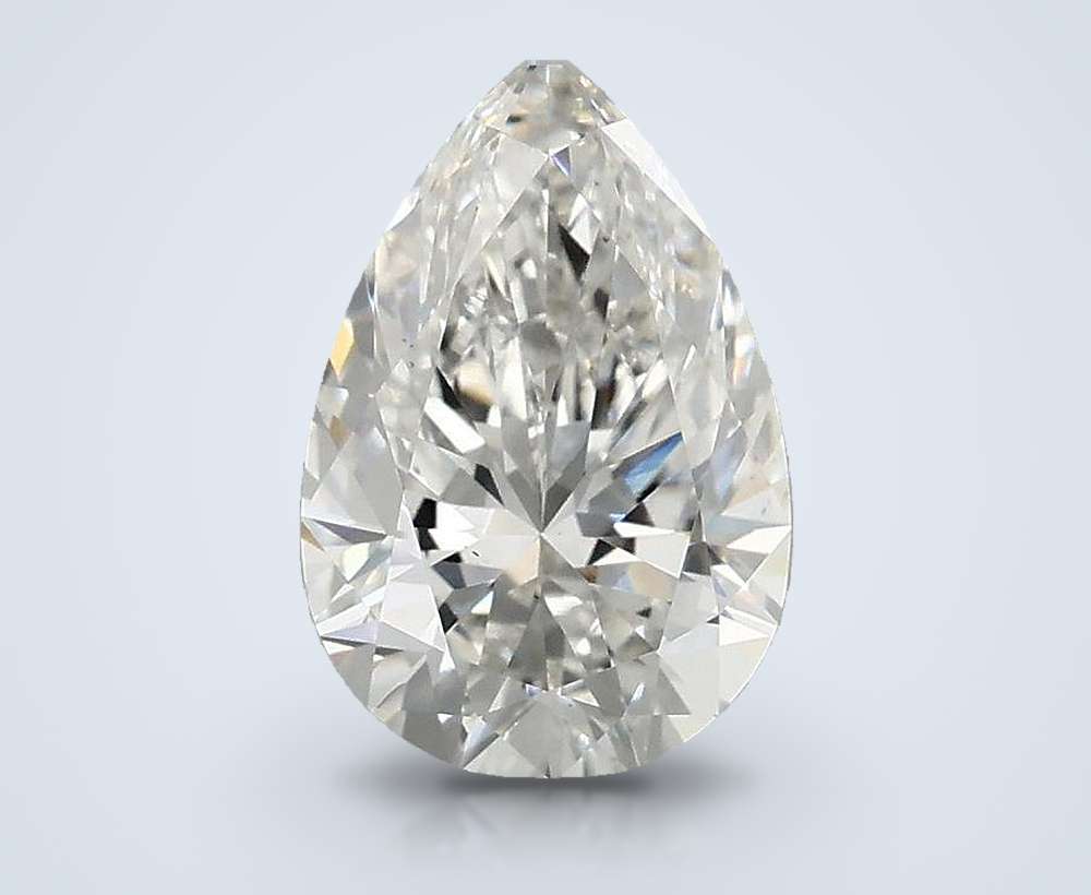 1.58 Carat Pear Lab Diamond