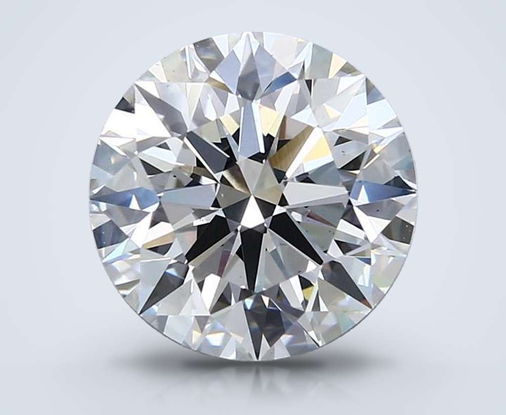 4.03 Carat Round Lab Diamond
