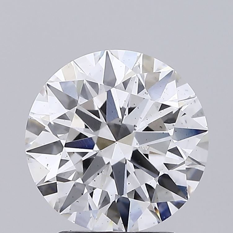2.63ct F SI1 Rare Carat Ideal Cut Round Lab Grown Diamond