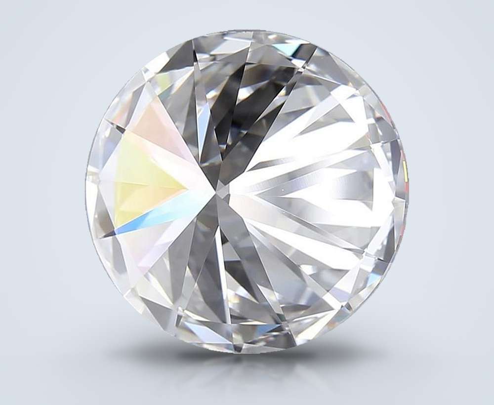 6.00 Carat Round Natural Diamond