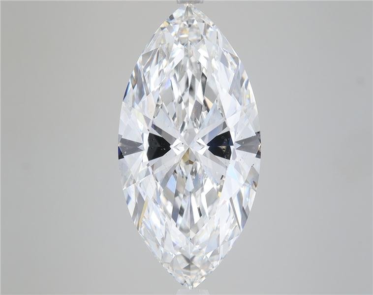 5.38ct F SI1 Rare Carat Ideal Cut Marquise Lab Grown Diamond