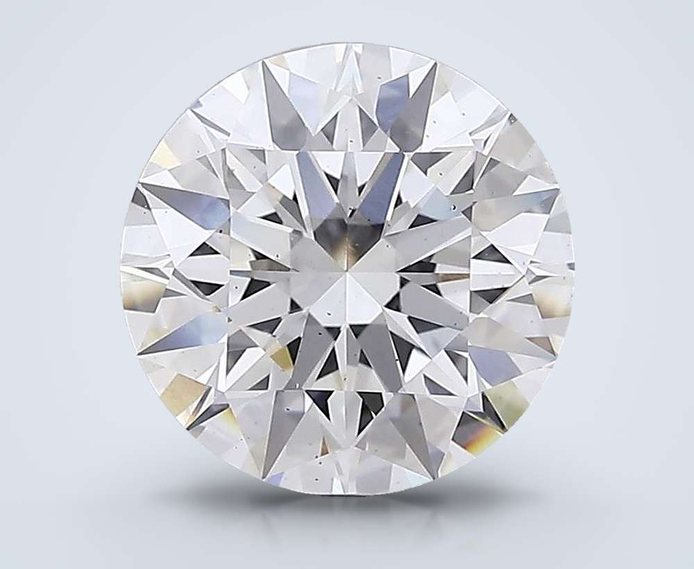 4.37 Carat Round Lab Diamond
