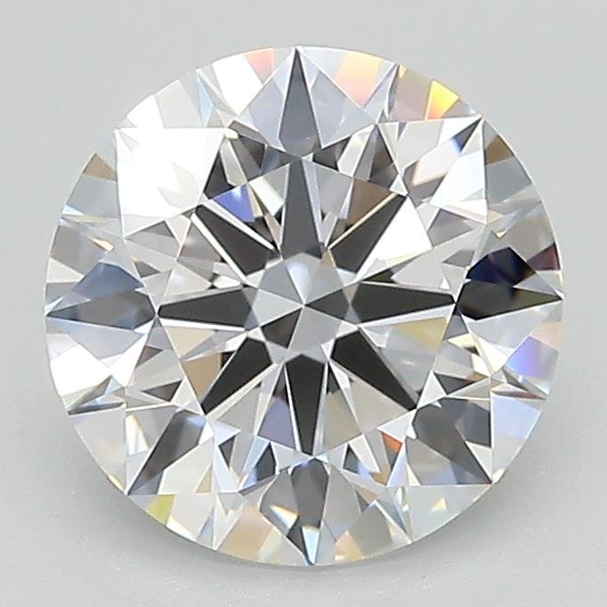 2.10ct D VS1 Rare Carat Ideal Cut Round Lab Grown Diamond