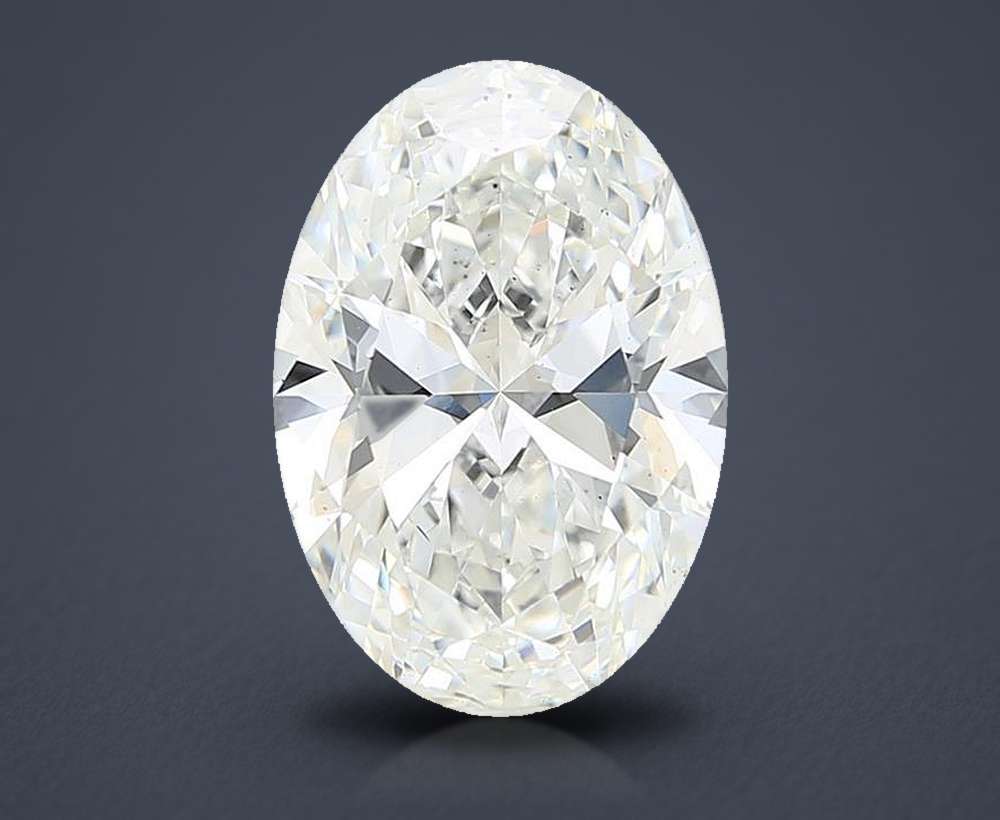 5.31 Carat Oval Lab Diamond