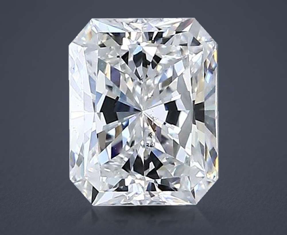 0.90 Carat Radiant Natural Diamond