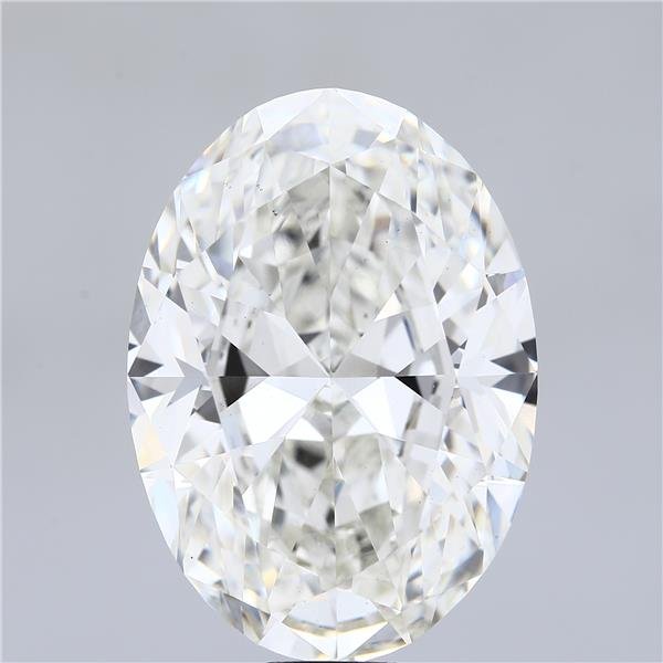 27.11ct H VS1 Rare Carat Ideal Cut Oval Lab Grown Diamond
