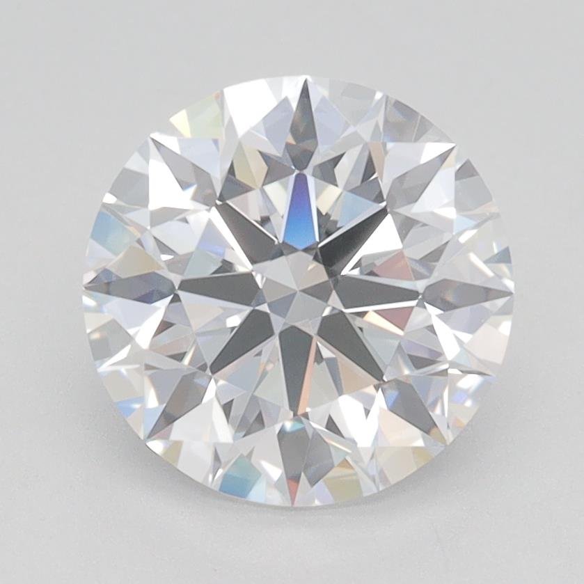 2.09ct D VS2 Rare Carat Ideal Cut Round Lab Grown Diamond