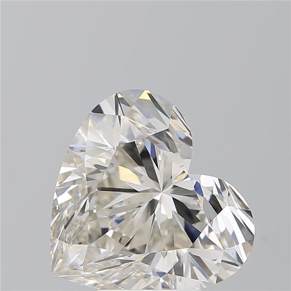 4.06ct H VS1 Rare Carat Ideal Cut Heart Lab Grown Diamond