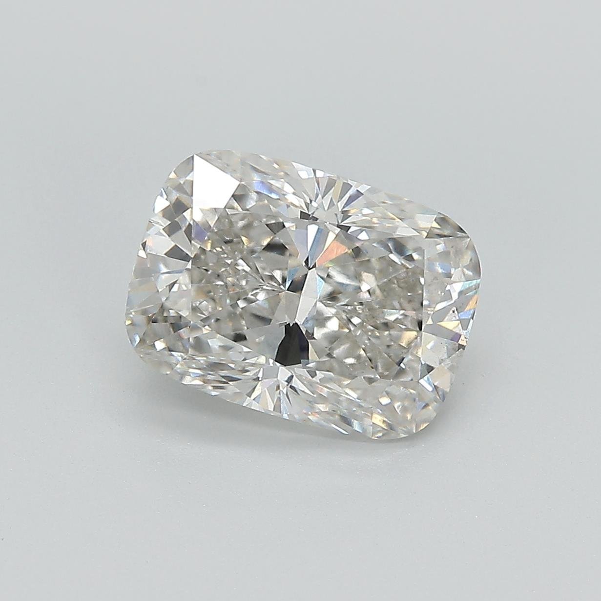 2.80ct H VS2 Very Good Cut Cushion Lab Grown Diamond