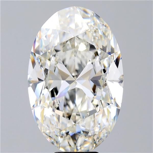 10.16ct H VS1 Rare Carat Ideal Cut Oval Diamond