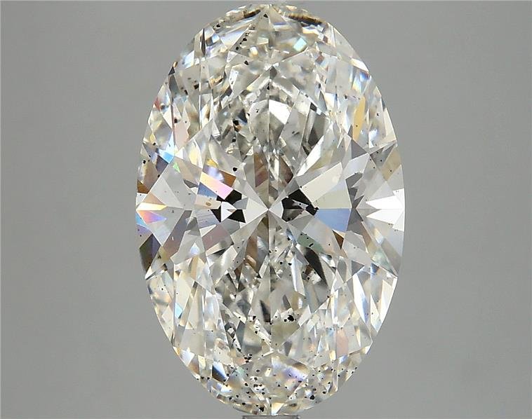 4.14ct G SI2 Rare Carat Ideal Cut Oval Lab Grown Diamond