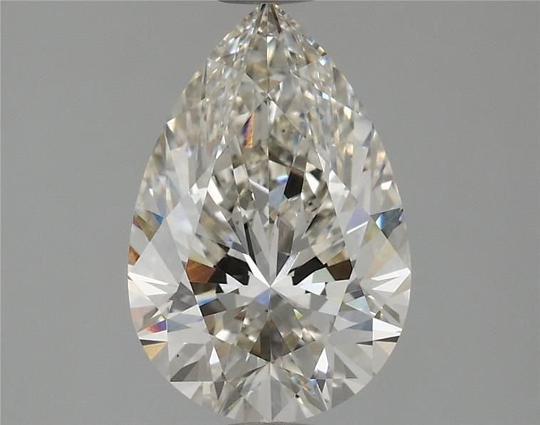 1.66ct H VS1 Rare Carat Ideal Cut Pear Lab Grown Diamond