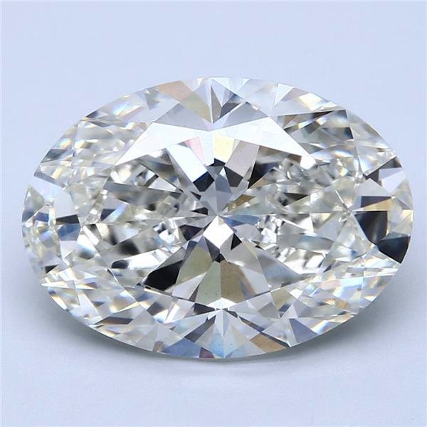 8.28ct H VS1 Excellent Cut Oval Lab Grown Diamond