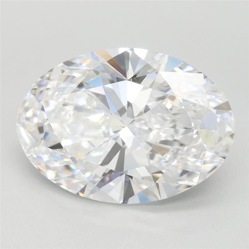 2.65ct D VVS1 Rare Carat Ideal Cut Oval Lab Grown Diamond