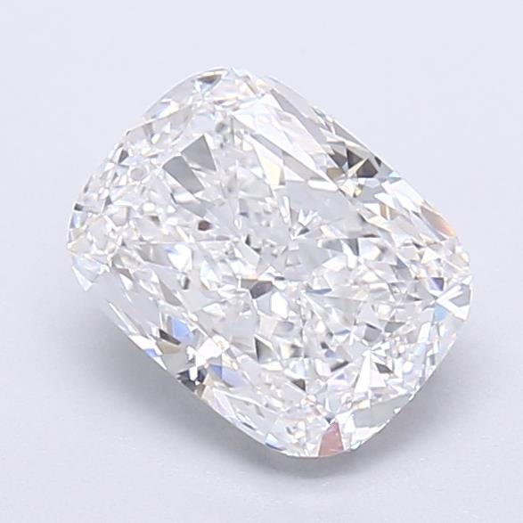 2.13ct E VVS2 Rare Carat Ideal Cut Cushion Lab Grown Diamond