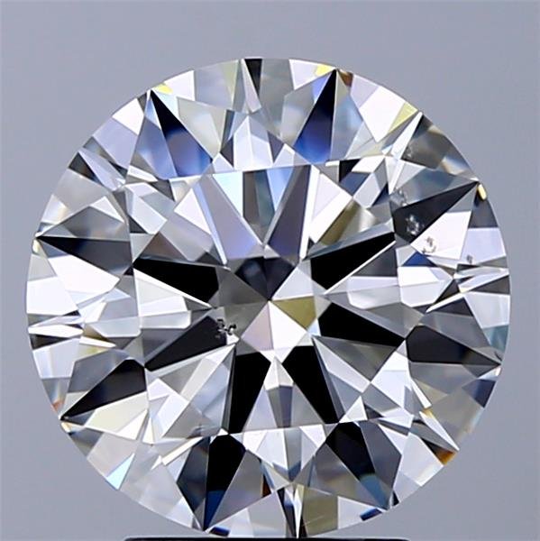 3.50ct H SI1 Rare Carat Ideal Cut Round Diamond