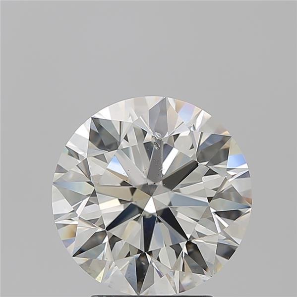 3.50ct J SI1 Rare Carat Ideal Cut Round Diamond