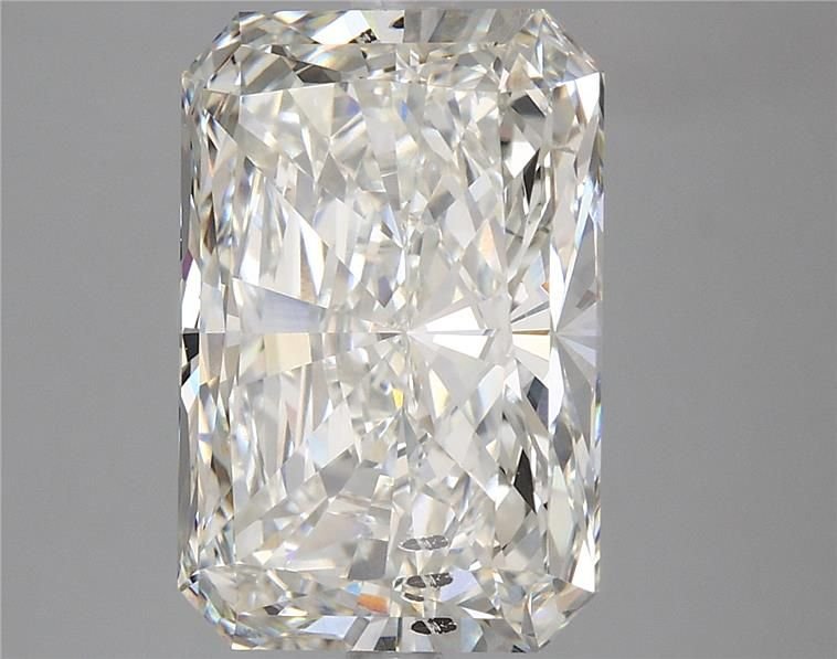 6.52ct H SI1 Rare Carat Ideal Cut Radiant Lab Grown Diamond