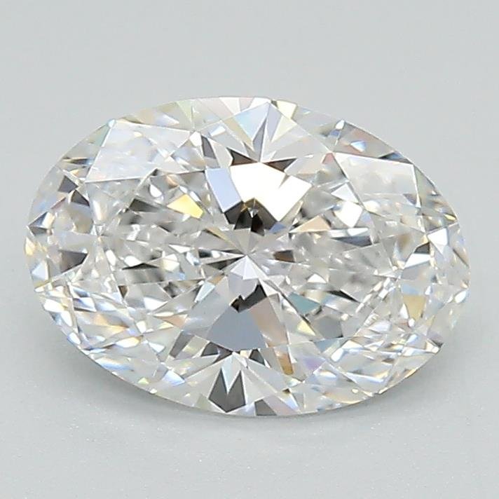 1.38ct D VVS2 Rare Carat Ideal Cut Oval Lab Grown Diamond
