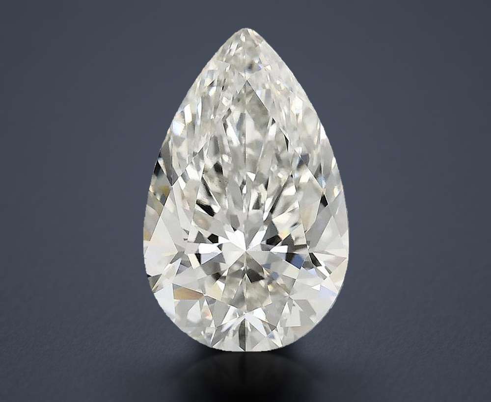 3.10 Carat Pear Lab Diamond