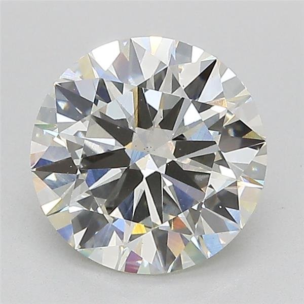2.04ct J VS2 Excellent Cut Round Lab Grown Diamond
