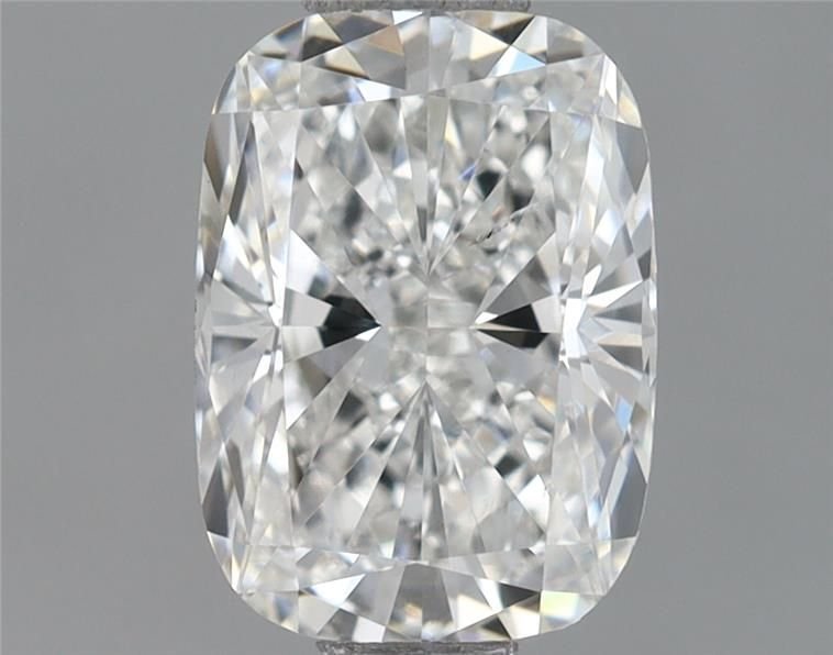 0.96ct F SI1 Rare Carat Ideal Cut Cushion Lab Grown Diamond