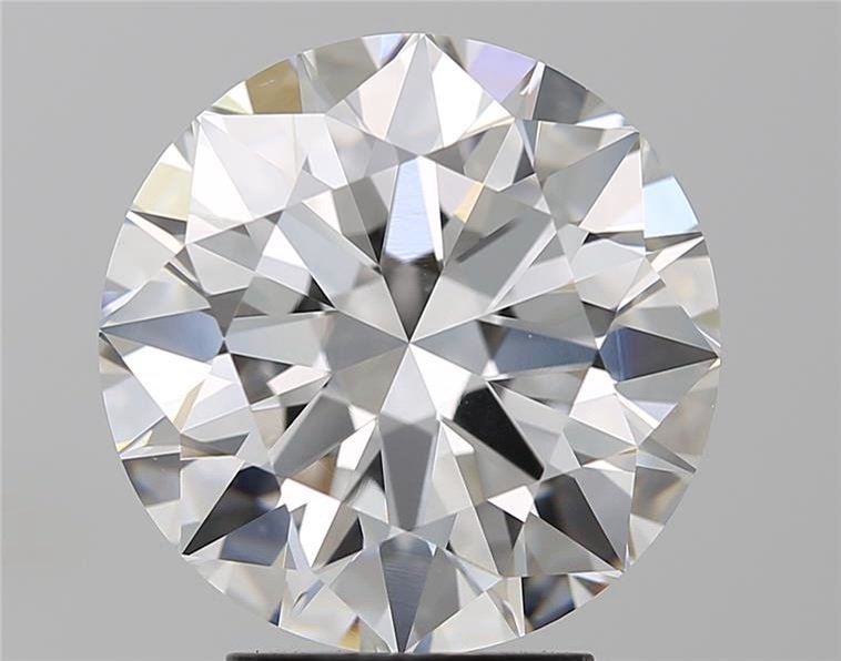 4.00ct F VS2 Rare Carat Ideal Cut Round Diamond