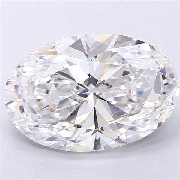 1.02ct F VVS2 Very Good Cut Oval Lab Grown Diamond
