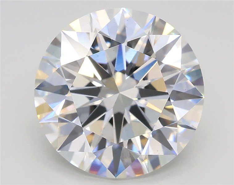 3.55ct F VS2 Rare Carat Ideal Cut Round Lab Grown Diamond
