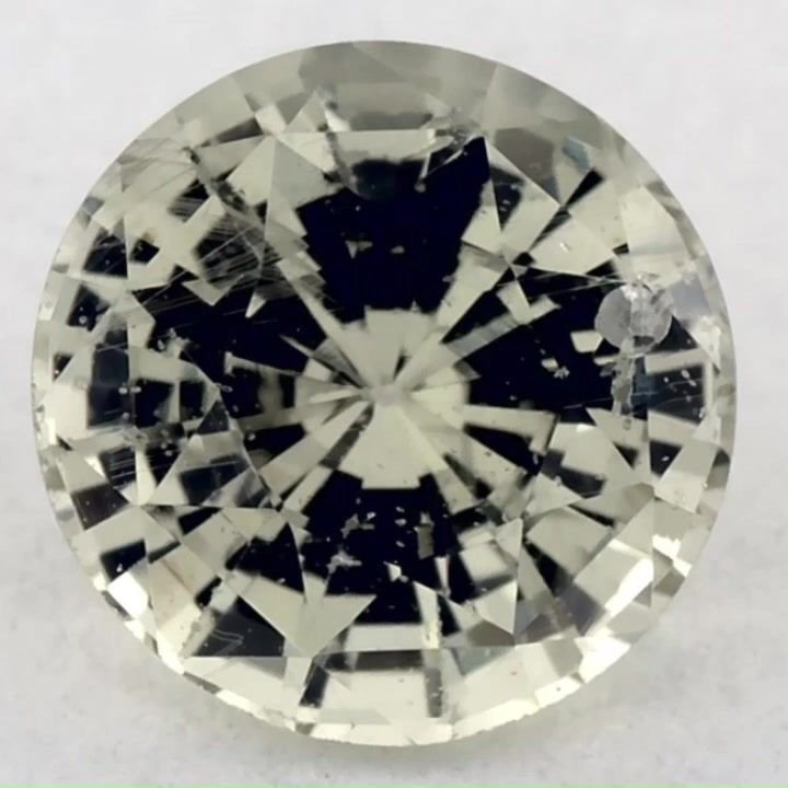 1.07 Carat Pink Round Sapphire