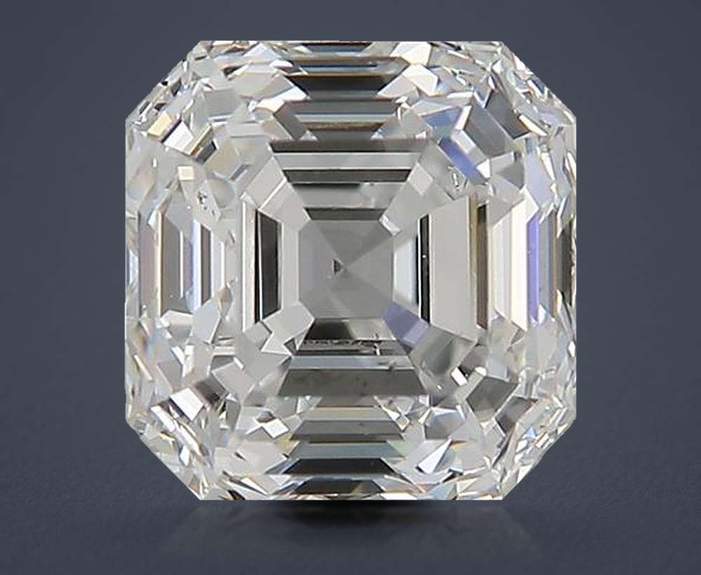 1.90 Carat Asscher Natural Diamond
