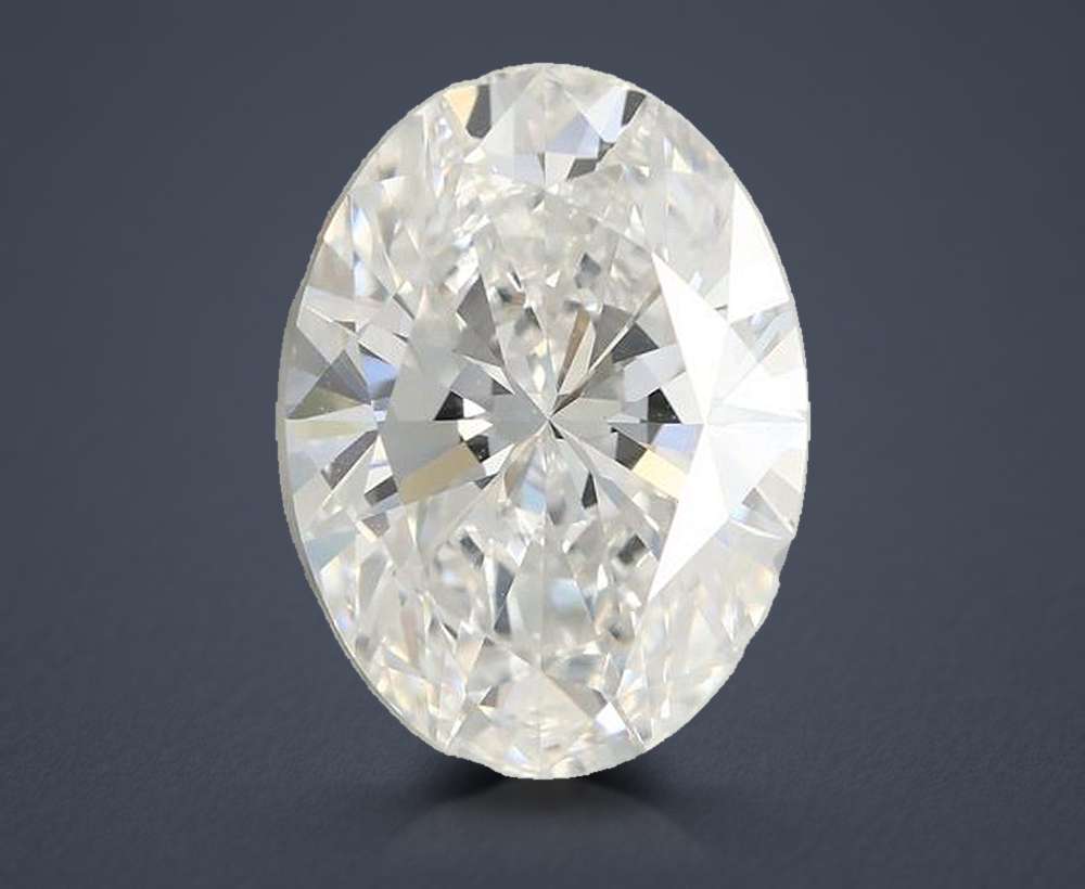 4.00 Carat Oval Lab Diamond