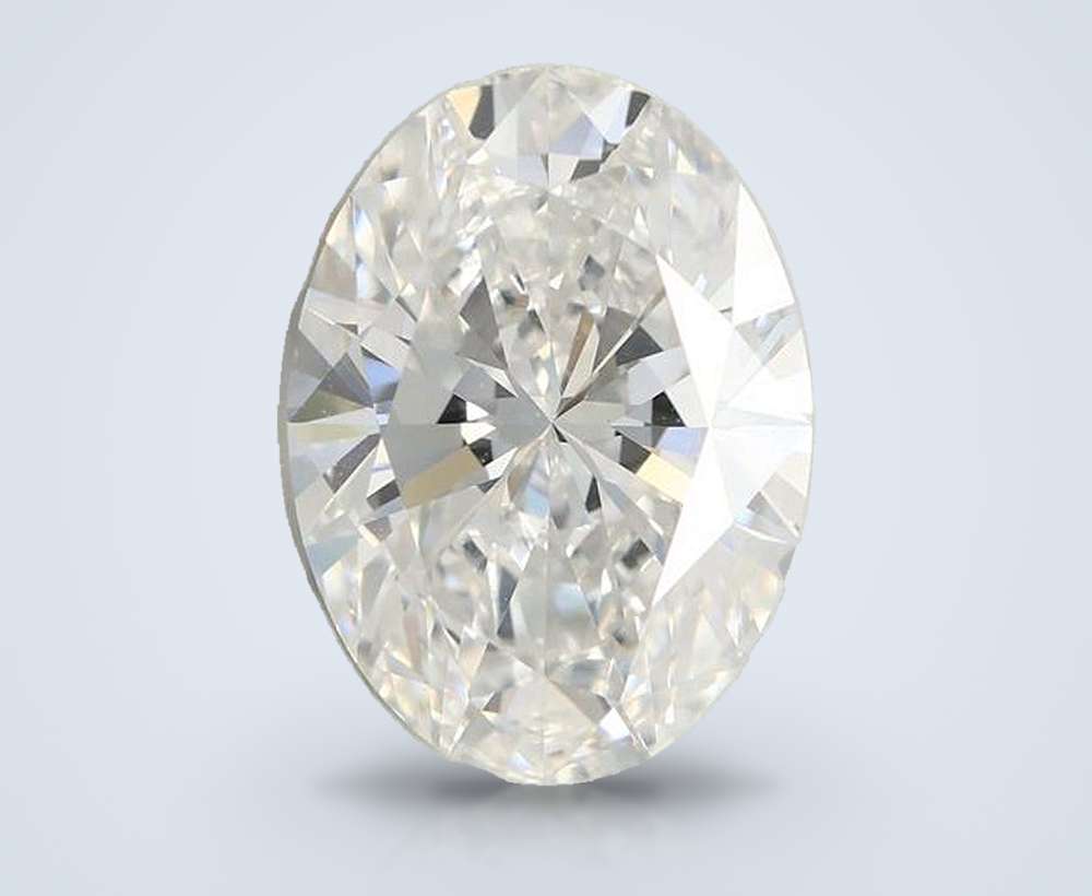 4.00 Carat Oval Lab Diamond