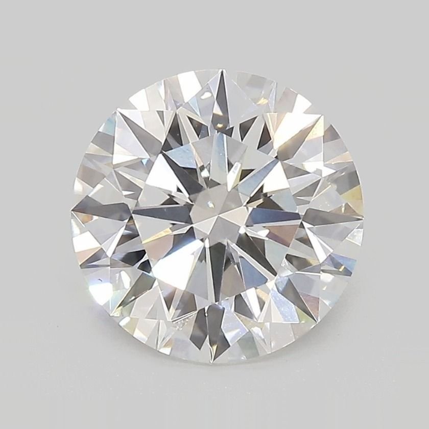 3.21ct E VS1 Rare Carat Ideal Cut Round Lab Grown Diamond