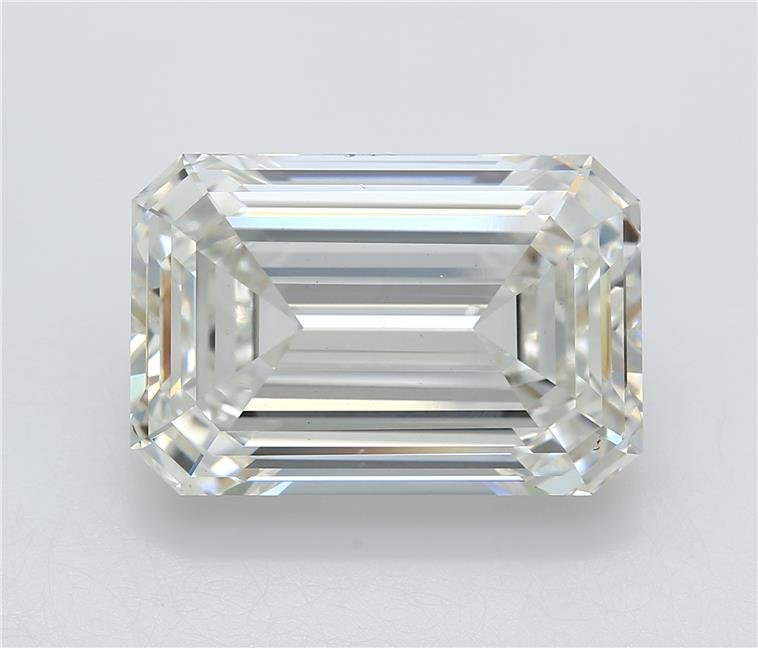 15.07ct F VS1 Rare Carat Ideal Cut Emerald Lab Grown Diamond