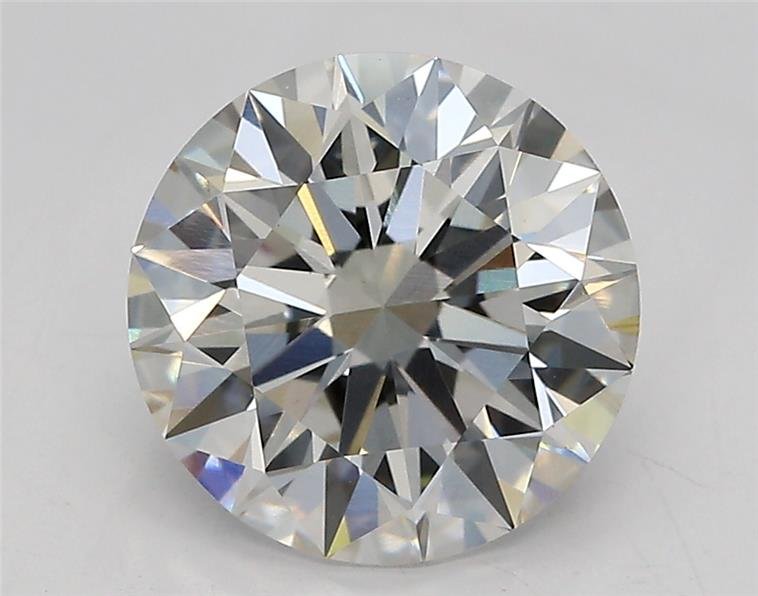 2.57ct F VVS2 Rare Carat Ideal Cut Round Lab Grown Diamond