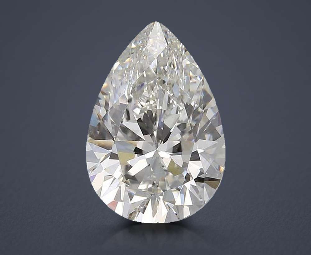 1.55 Carat Pear Lab Diamond