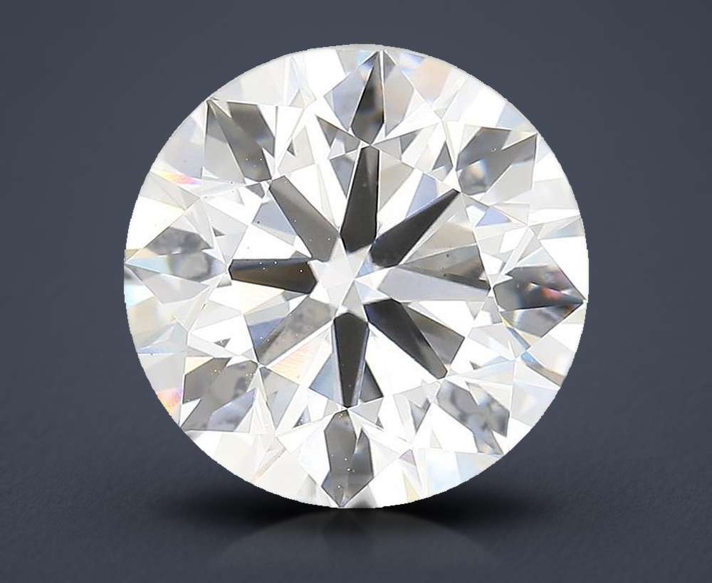 6.58 Carat Round Lab Diamond
