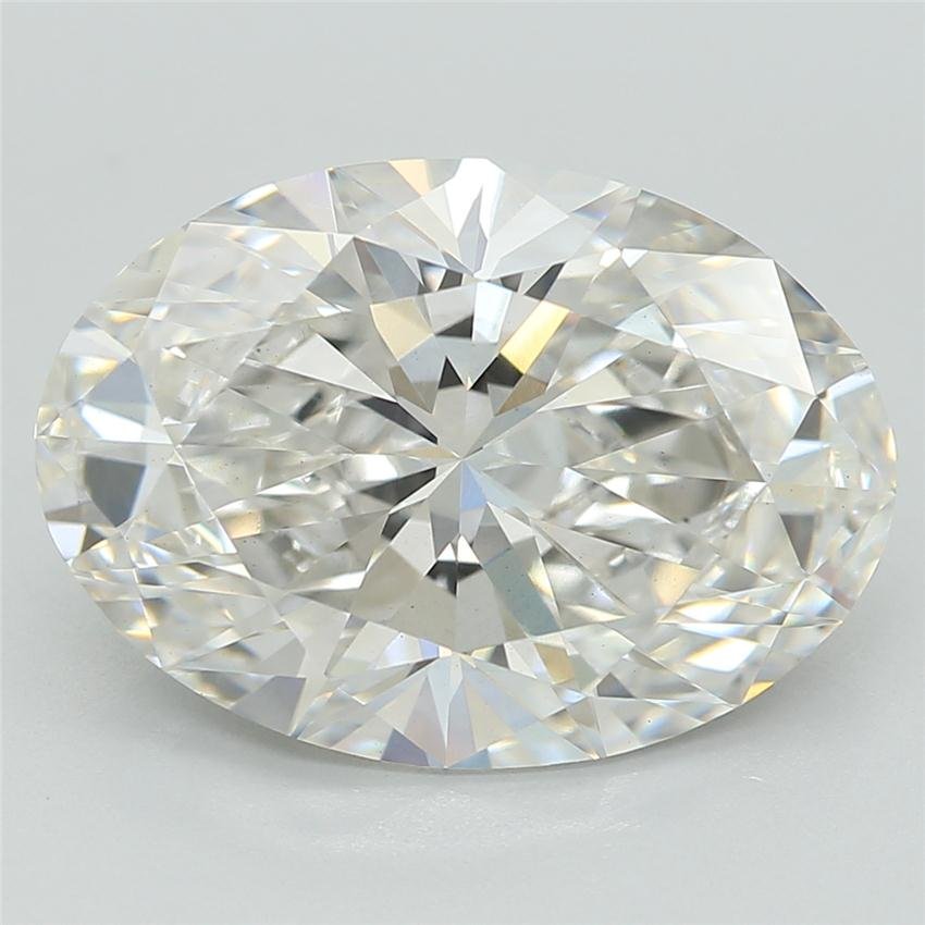 3.56ct G VS1 Rare Carat Ideal Cut Oval Lab Grown Diamond