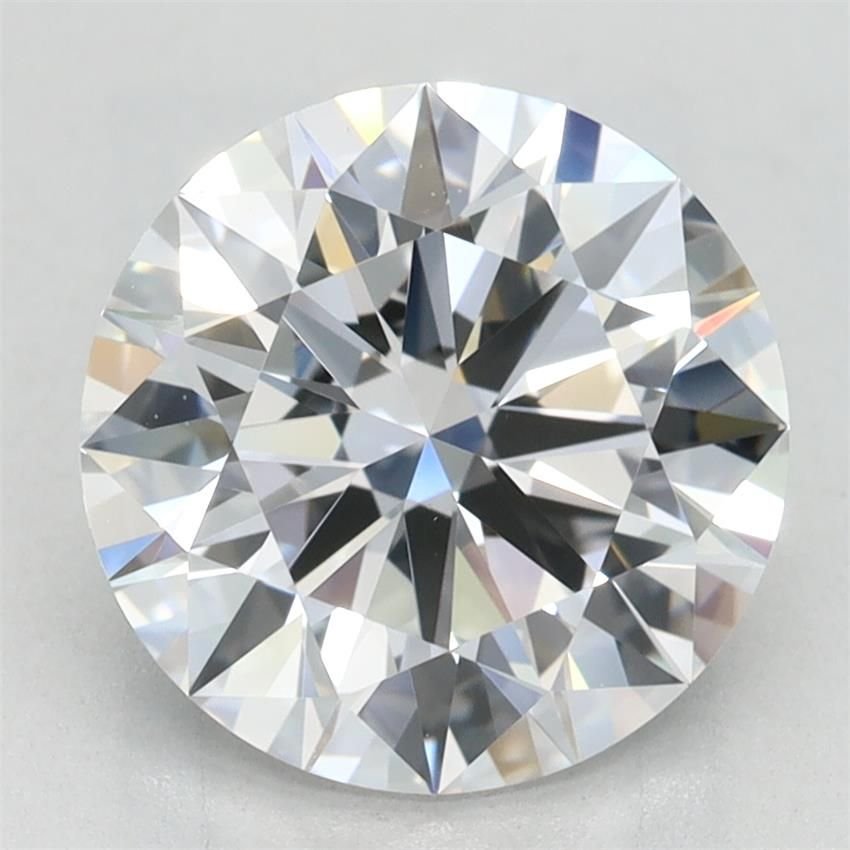2.55ct D VVS1 Rare Carat Ideal Cut Round Lab Grown Diamond