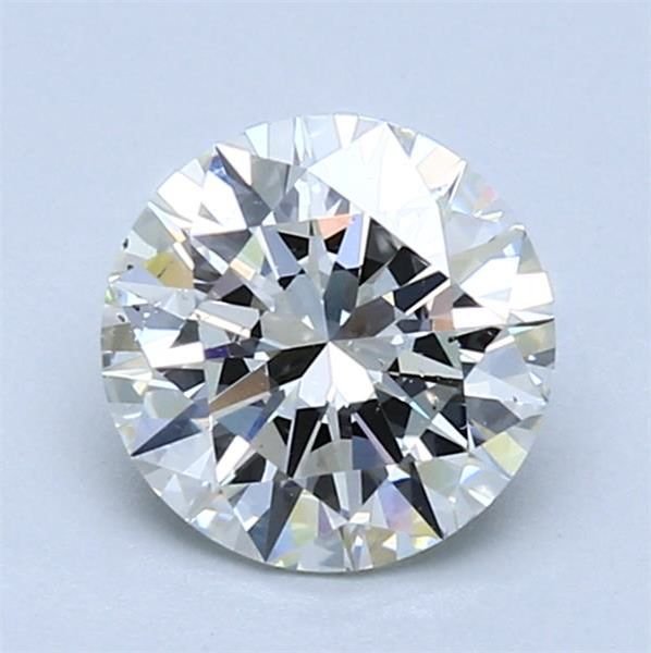 1.51ct J SI1 Rare Carat Ideal Cut Round Diamond