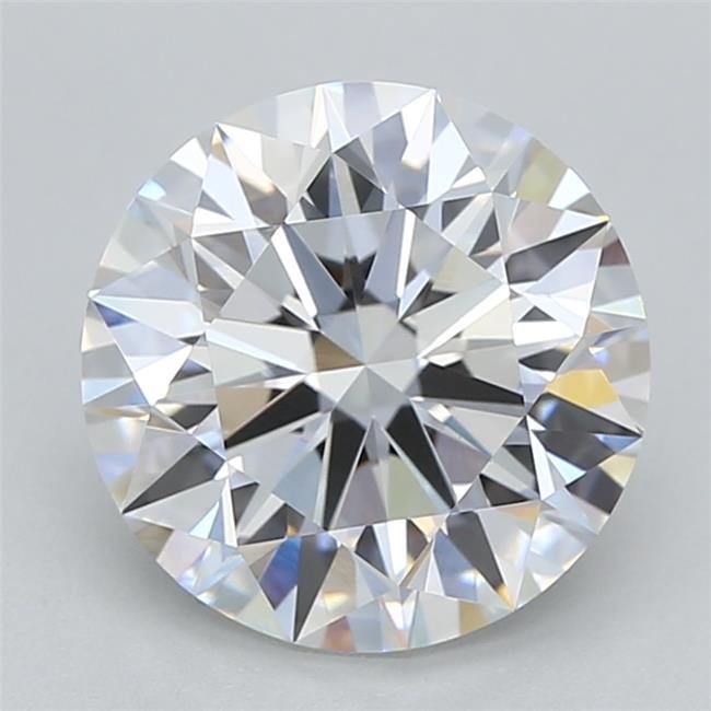 2.74ct E VS1 Rare Carat Ideal Cut Round Lab Grown Diamond