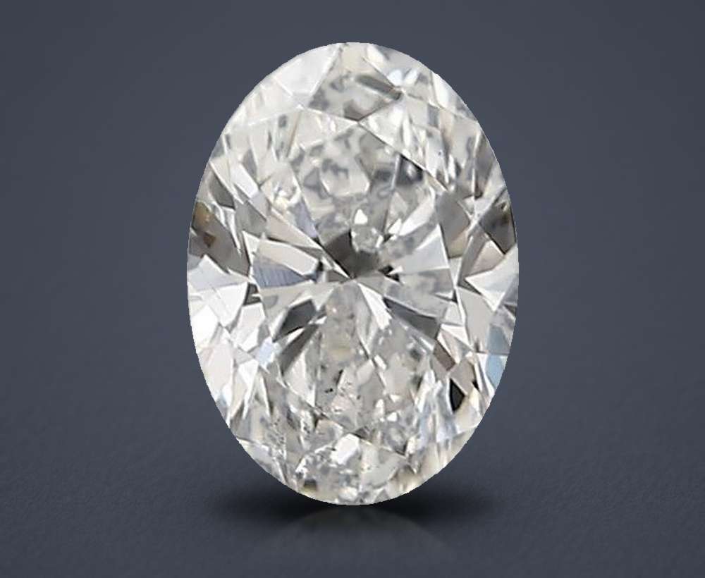 0.56 Carat Oval Lab Diamond