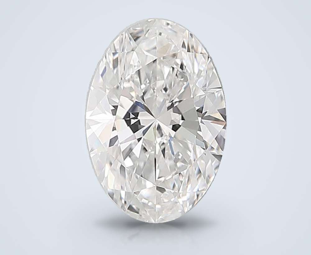 5.52 Carat Oval Lab Diamond