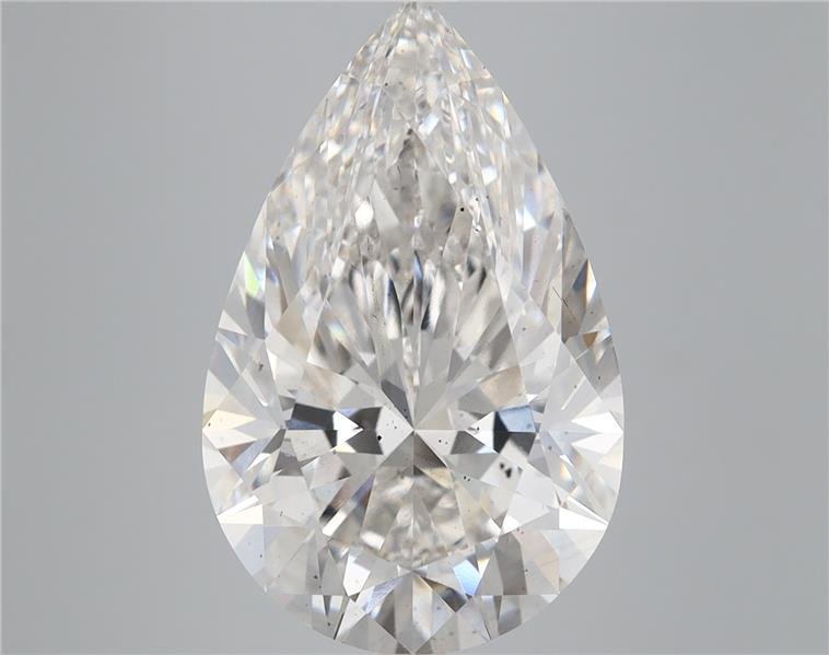 7.70ct G SI1 Rare Carat Ideal Cut Pear Lab Grown Diamond